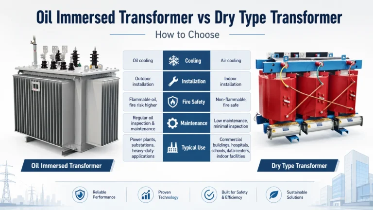 Oil Immersed Transformer vs Dry Type Transformer How to Choose