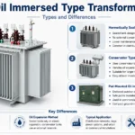 oil immersed type transformer Types and differences