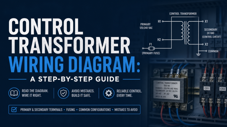 Control Transformer Wiring Diagram A Step-by-Step Guide