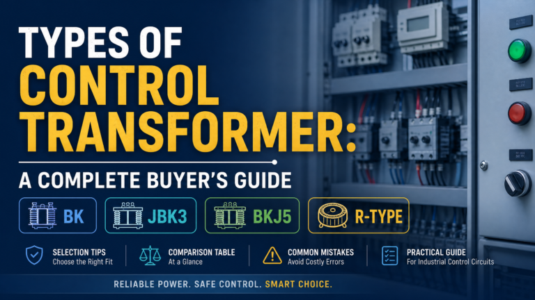 Types of Control Transformer A Complete Guide