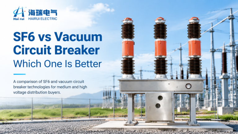 SF6 vs Vacuum Circuit Breaker: Which One Is Better?