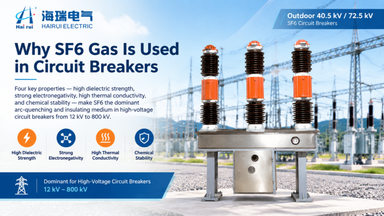 Why Is SF6 Gas Used in Circuit Breakers?