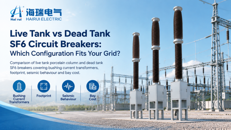 Live Tank vs Dead Tank SF6 Circuit Breakers: Which Configuration Fits Your Grid?