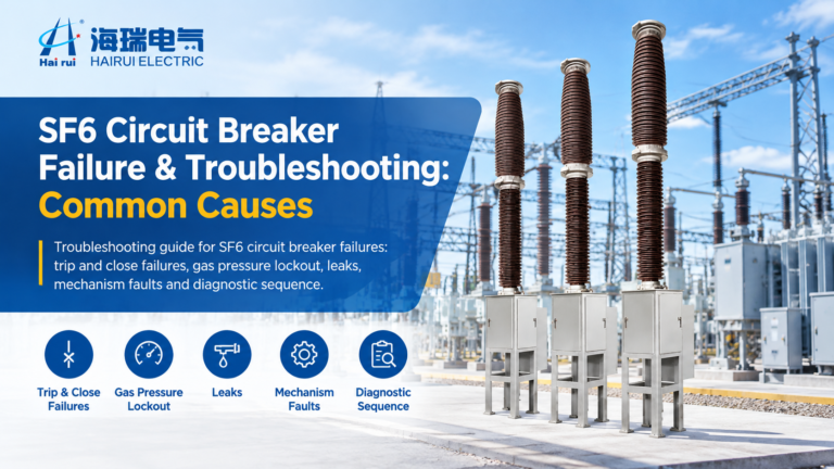 SF6 Circuit Breaker Failure & Troubleshooting: Common Causes